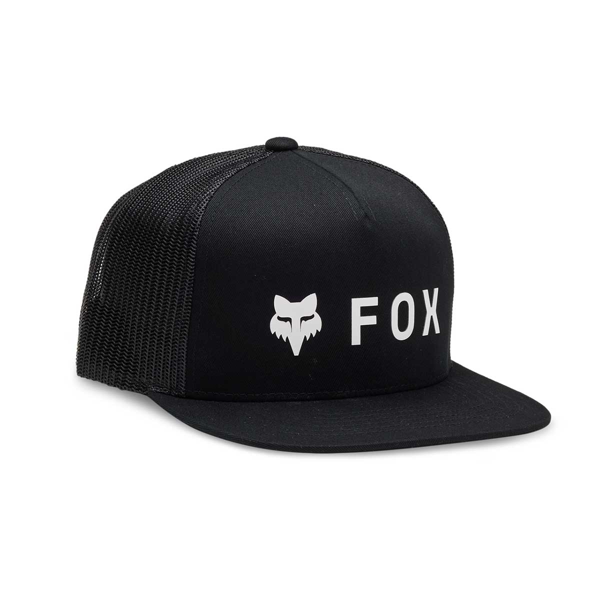 Fox Absolute Mesh Snapback Hat in Black